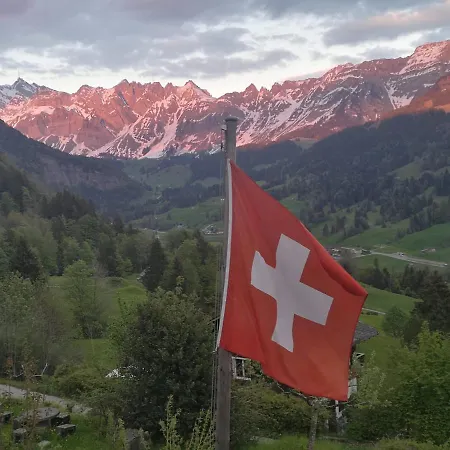 Saentis Chalet Chnorz Fireplace Apartment *