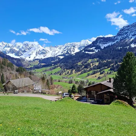 Saentis Chalet Chnorz Fireplace Apartment 아파트 *