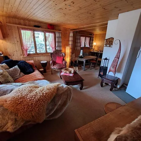 Saentis Chalet Chnorz Fireplace Apartment * Nesslau