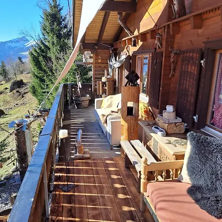 Saentis Chalet Chnorz Fireplace Apartment