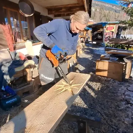 아파트 Saentis Chalet Chnorz Fireplace Apartment Nesslau