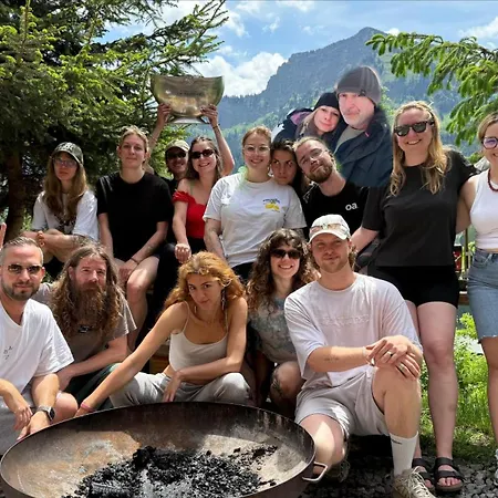 Saentis Chalet Chnorz Fireplace Apartment 아파트 *