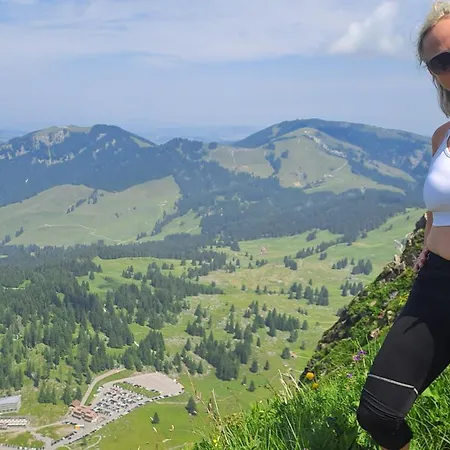 Saentis Chalet Chnorz Fireplace Apartment דירה Nesslau