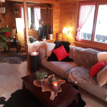 Saentis Chalet Chnorz Fireplace Apartment * Nesslau