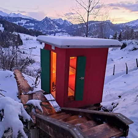 Saentis Chalet Chnorz Fireplace Apartment *